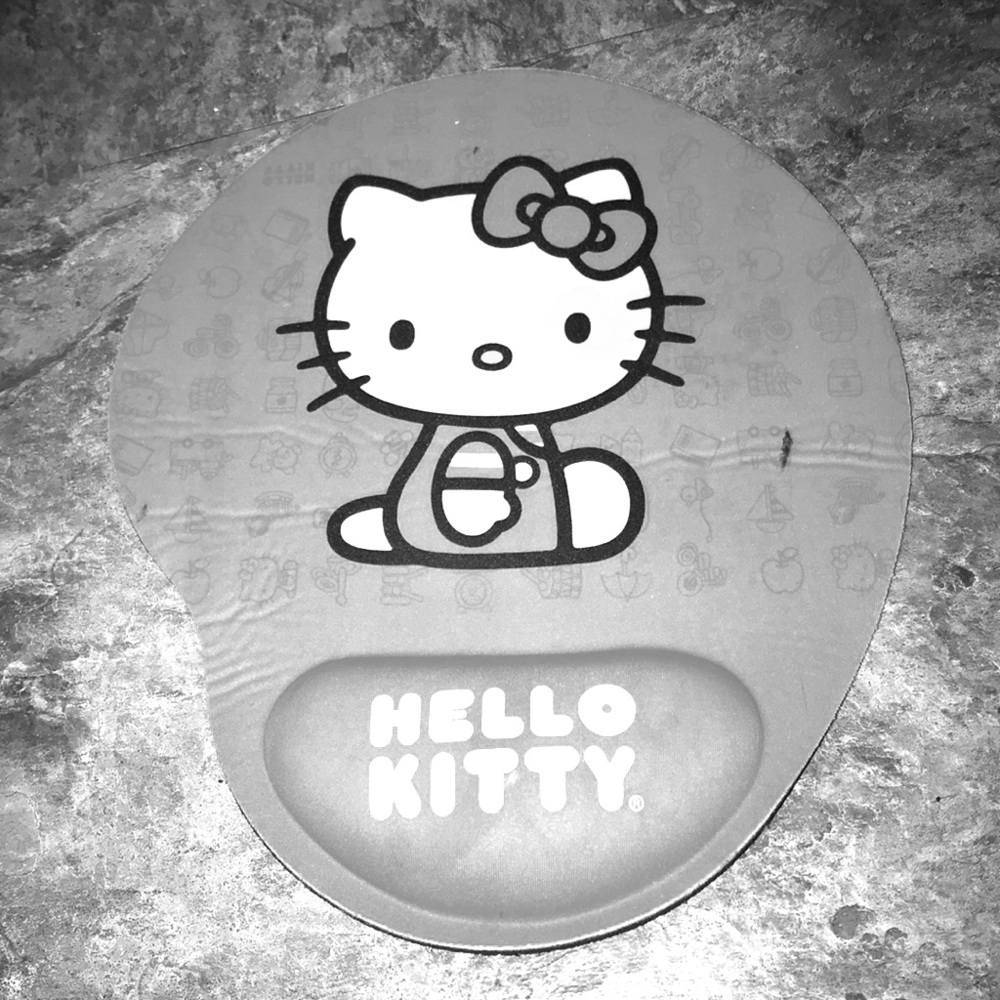Pink Hello Kitty mouse pad